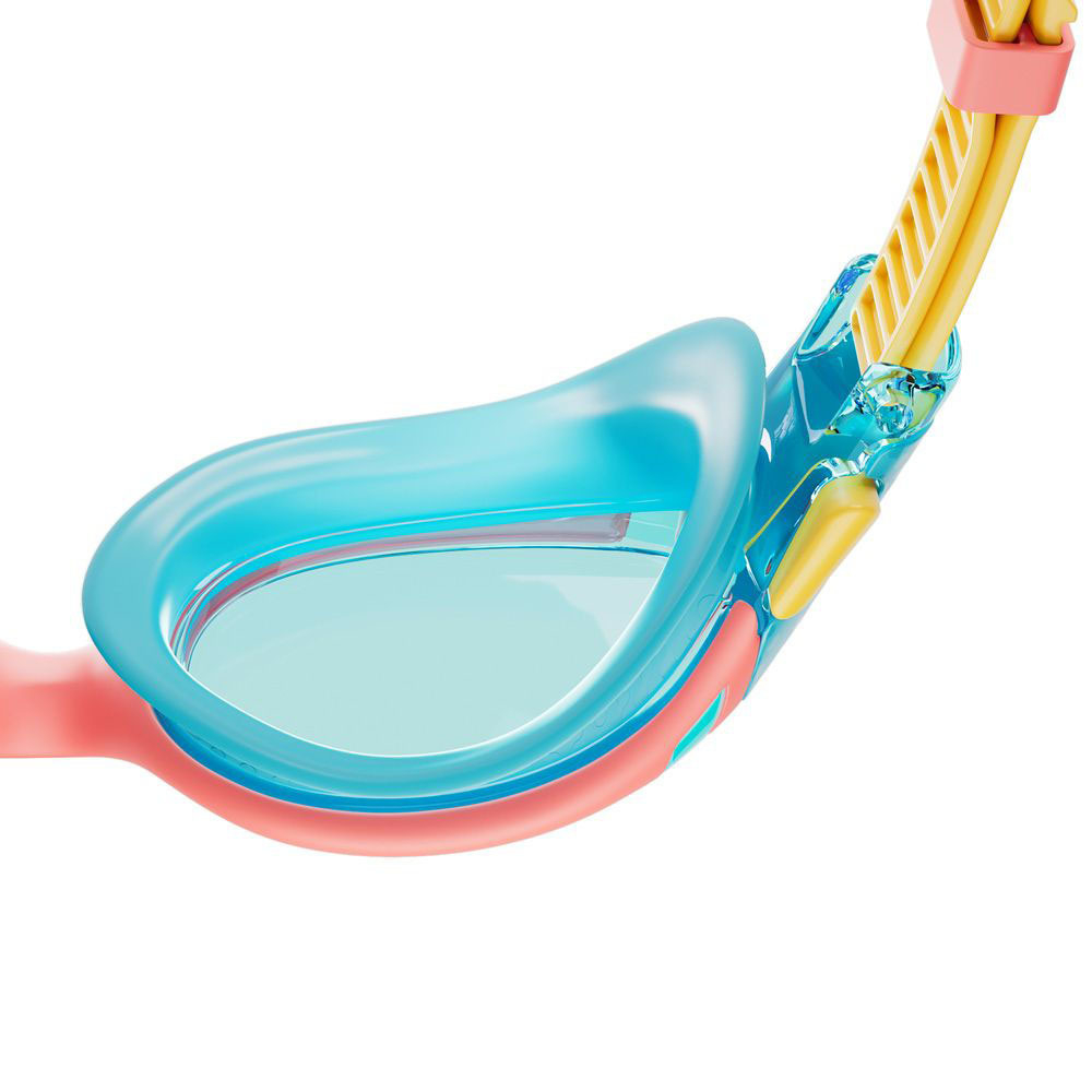 Очки для плав. детск. SPEEDO Biofuse 2.0 Jr, 8-00336315948, СИНИЕ линзы, розовая оправа