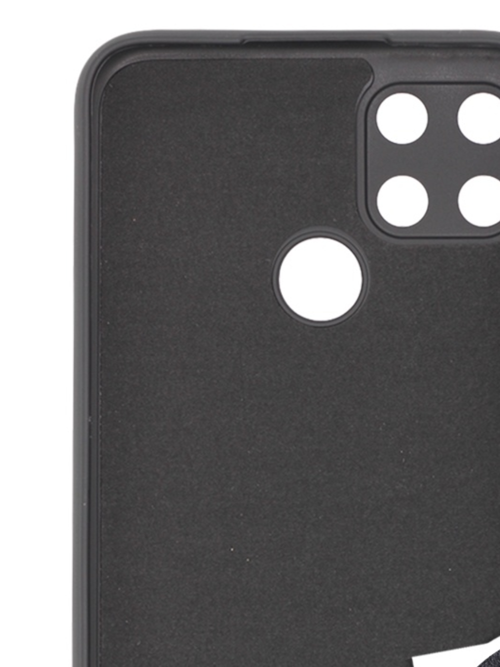Накладка Realme C21Y силикон Black