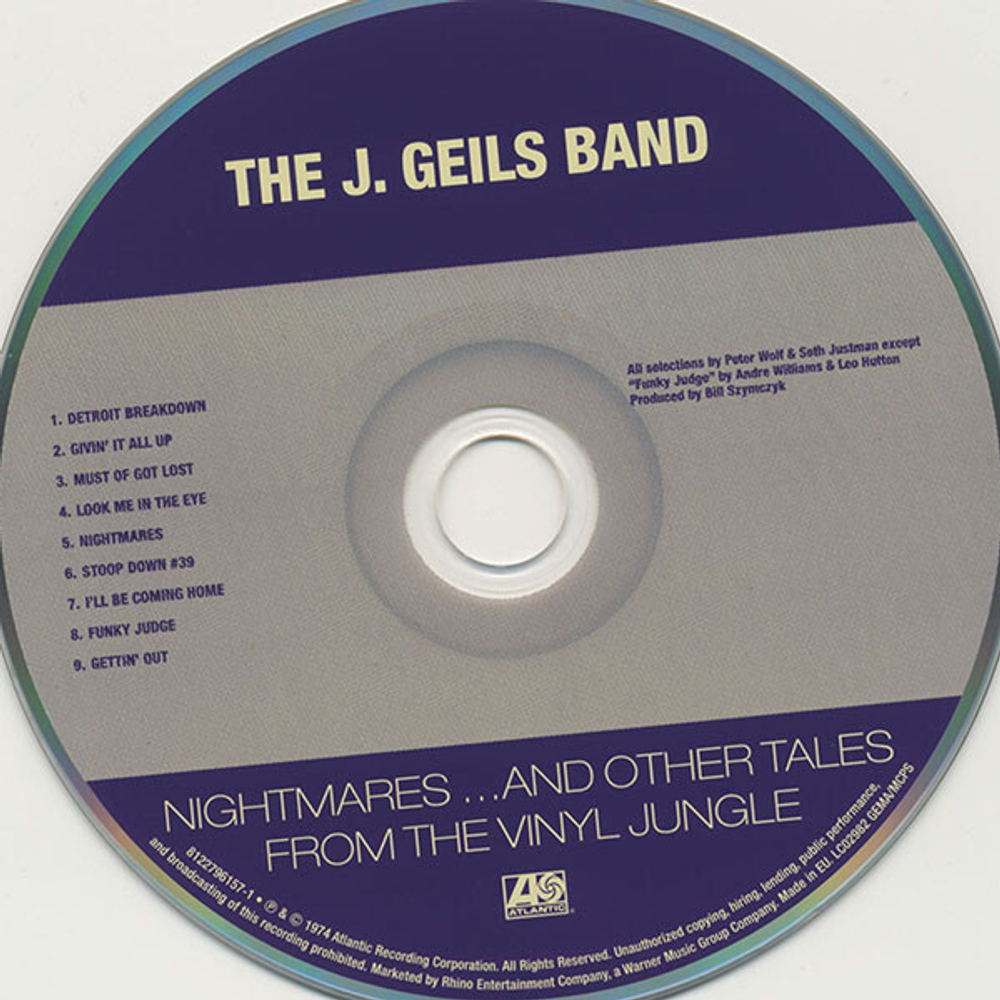 The J. Geils Band / Original Album Series (Vol. 2)(5CD)