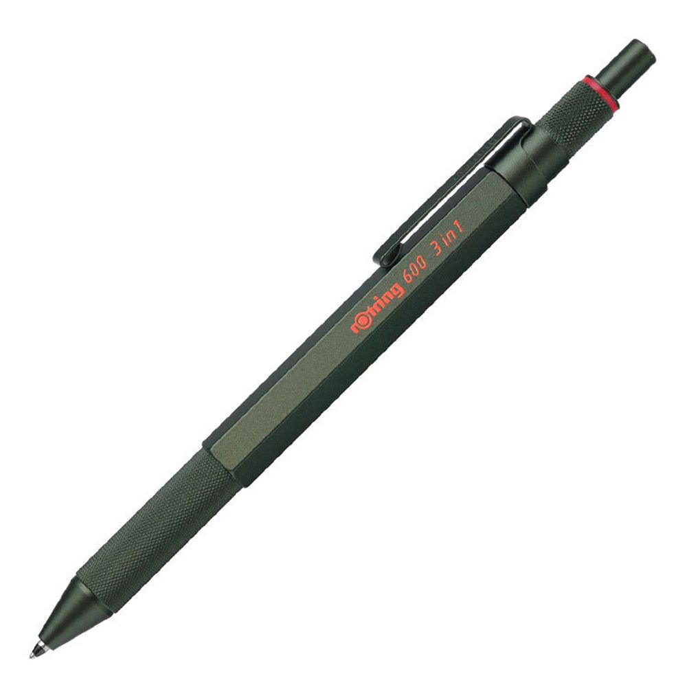 Мультифункциональная ручка ROTRING 600 3 в 1 Camouflage Green (2159368)