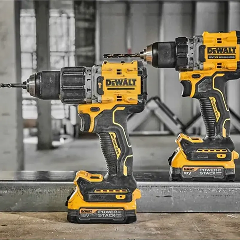 DeWalt DCD805P2T аккумуляторная ударная дрель-шуруповерт (2 x 5 Ач, ЗУ)