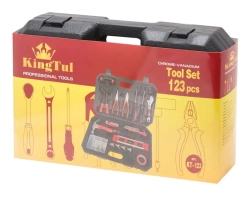 Набор инструментов 123пр., в кейсе KingTul kraft KT-123