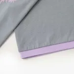 Футболка Ymkashix Love серая / пурпурная