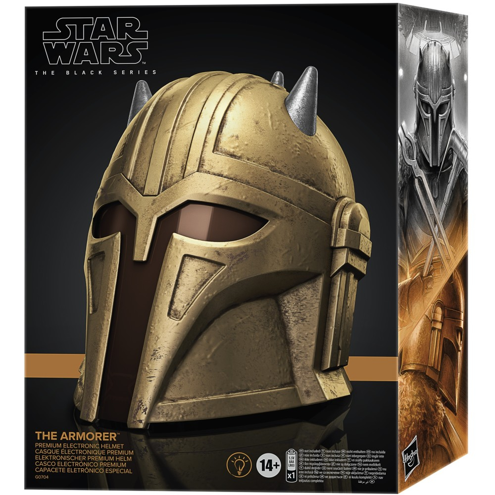 Hasbro Star Wars The Black Series - Электронный шлем The Armorer G0704