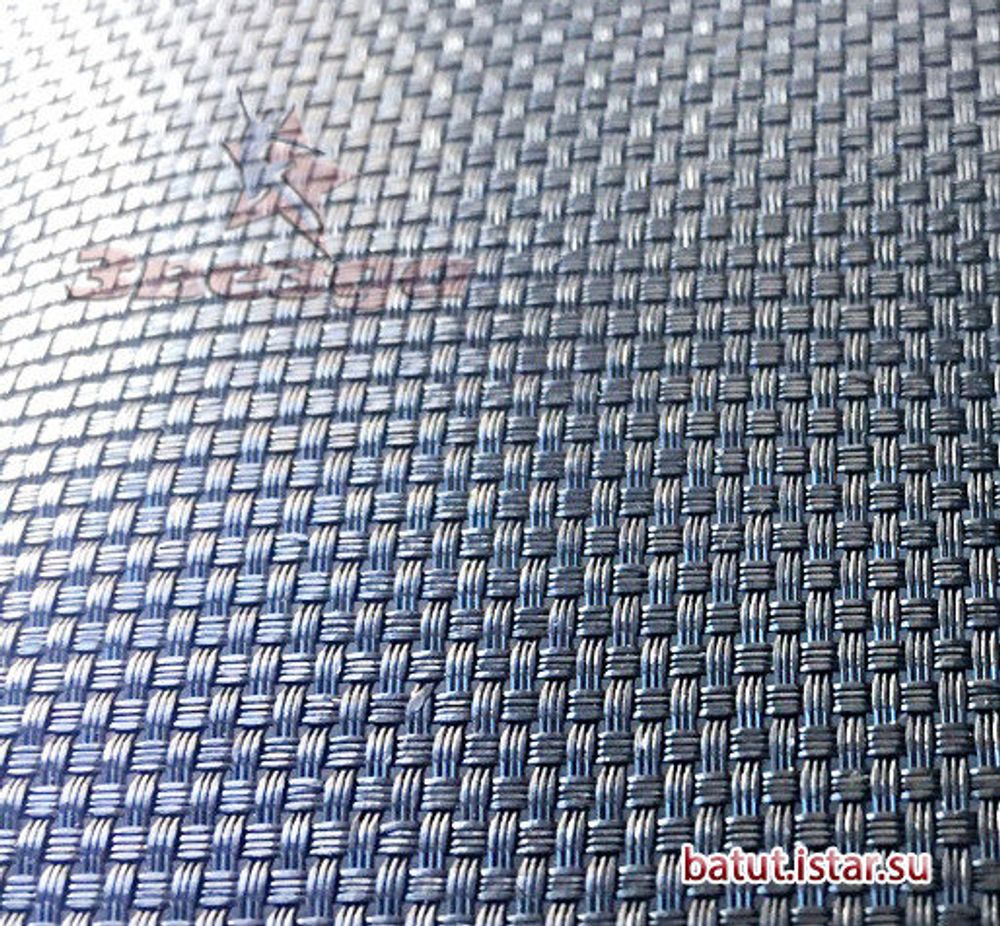 Коммерческая батутная сетка - экономичного уровня - Полипропилен Permatron - черная