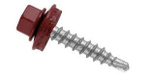 Саморез кровельные вишня 29ммх4,8 (50шт) RAL3005 КОРОБКА