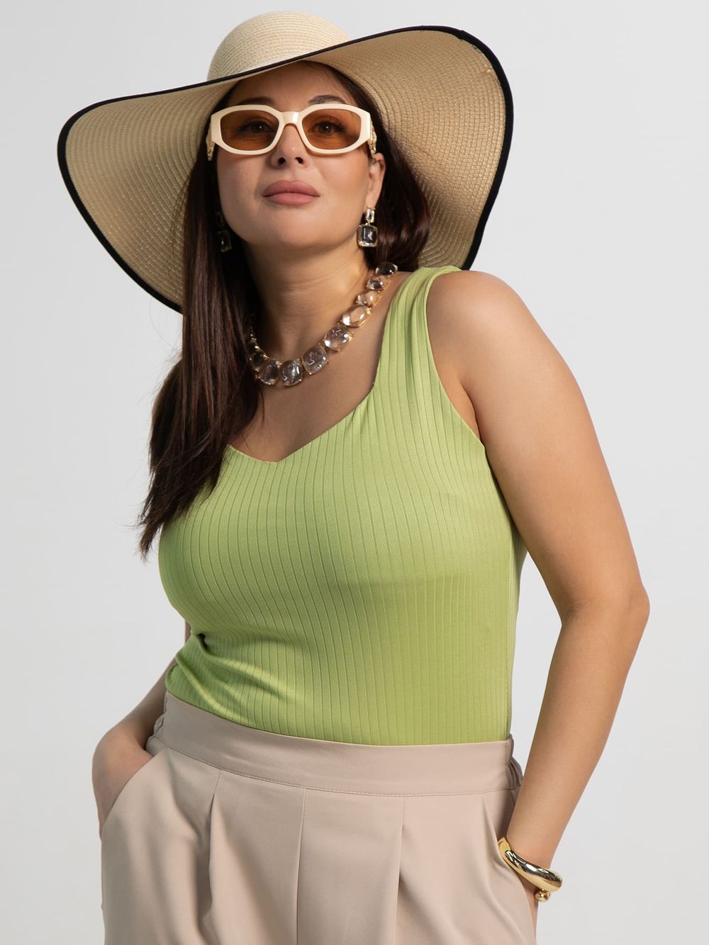 Топ Эстер (олива) Б15453-33М LT Collection