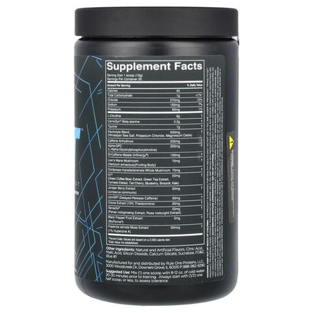 Rule One Proteins, preLIFT, перед тренировкой, голубая малина, 450 г (15,9 унции)