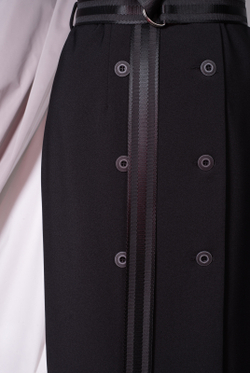 Офисный сарафан 2654ЛЕ, черный #70Ч082654ЛЕ