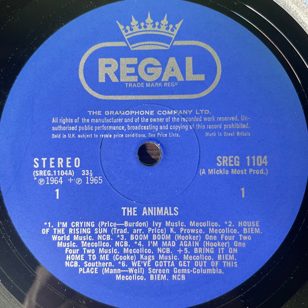 The Animals - The Animals (Англия 1968г.)