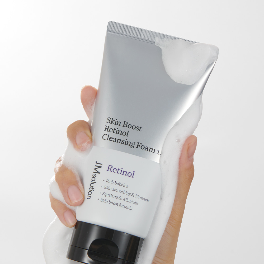 JMsolution Skin Boost Retinol Cleansing Foam 1.5 150ml - Пенка для умывания с ретинолом 150мл