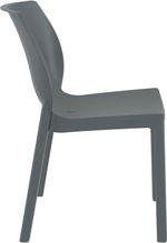 Стул пластиковый Siesta Contract Nora, темно-серый