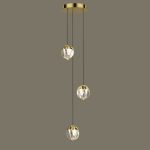 Подвесной светильник MD24001033-3A gold/clear