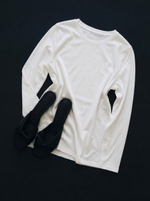 Лонгслив однотонный из модала