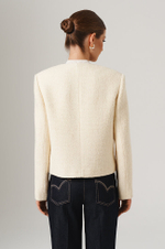 1888 Жакет женский (сливочный)