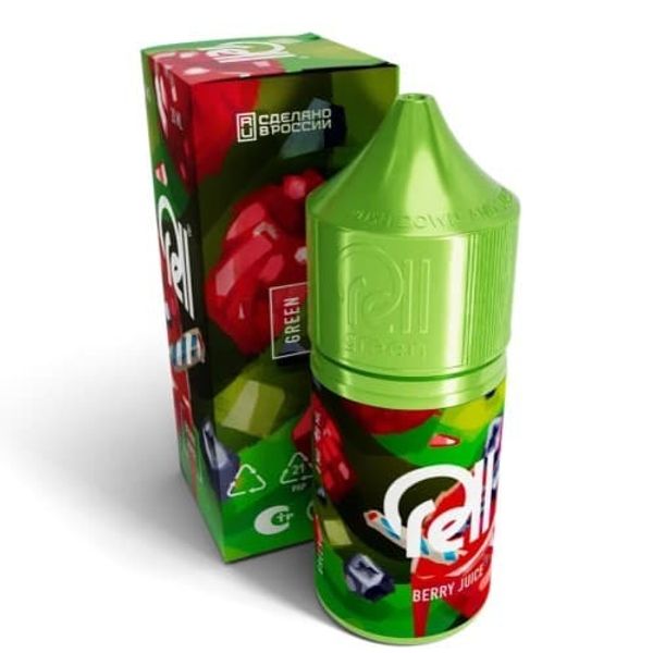 Купить Жидкость Rell Green Salt - Berry Juice 30 мл