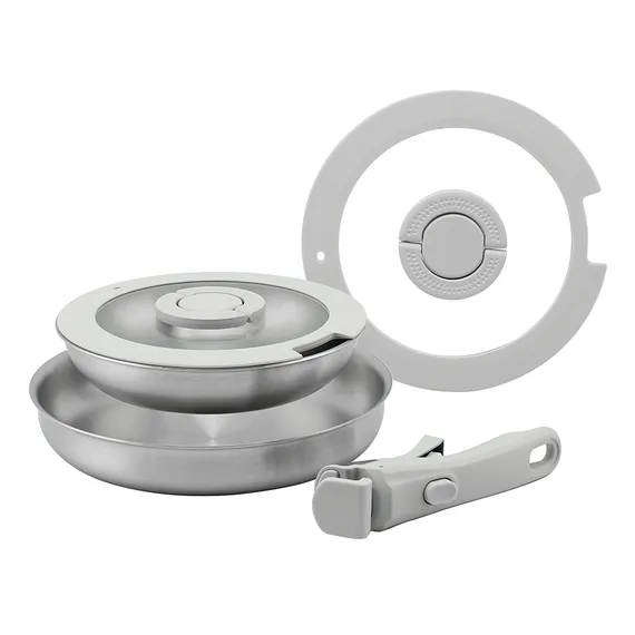 Набор посуды для приготовления со съемной ручкой 3ply balance, 5 предметов