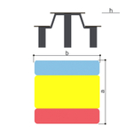 Столик со скамьями детский Romana 302.35.00