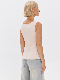 Топ-лапша под пиджак с глубоким V-вырезом