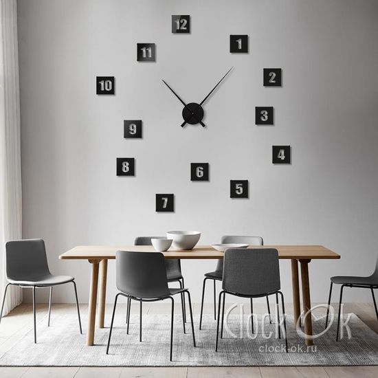 Настенные 3D часы Mix