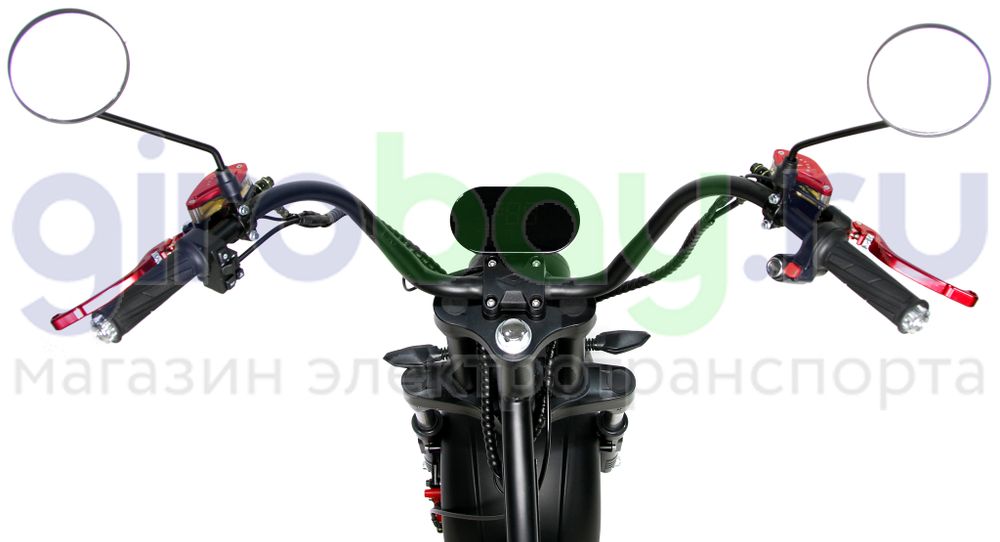 Электроскутер IKINGI X7 PRO 3000W - Чёрный, летние покрышки фото №12