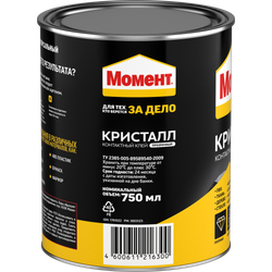 Клей Момент 1781022 Кристалл 750 мл. | Клеи бытовые и универсальные