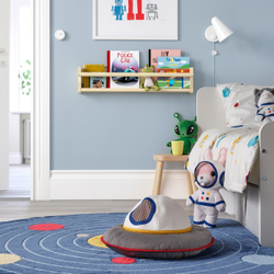 IKEA AFTONSPARV  (ИКЕА АФТОНСПАРВ)  -  Плюшевый космонавт в скафандре, кролик, 28 см