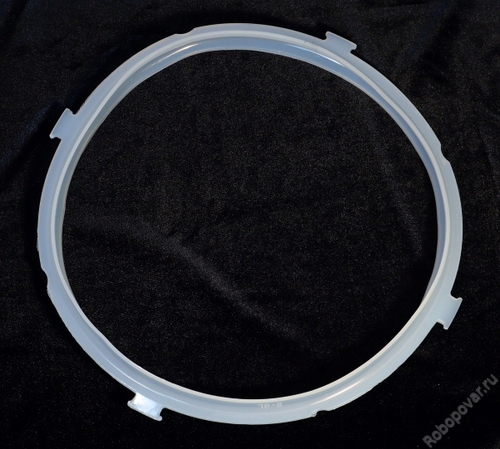Кольцо уплотнительное с ушами для крышки мультиварки-скороварки объёмом 5 или 6 литров