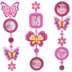 Наклейка-фоторамка 50*70см «Бабочки» на 5 фото EK-EVG1004