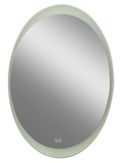 Зеркало с подсветкой и функцией антизапотевания ART&MAX OVALE AM-Ova-570-770-DS-F-H