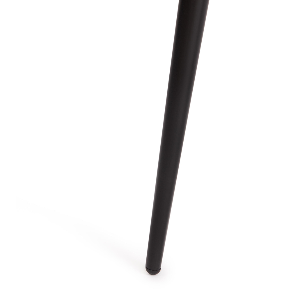 Стул барный CHILLY (mod.7095б) ткань/металл, 53х44х104 см, высота до сиденья 76 см, коралловый barkhat 15 /черный (Комплект из 2 шт.)