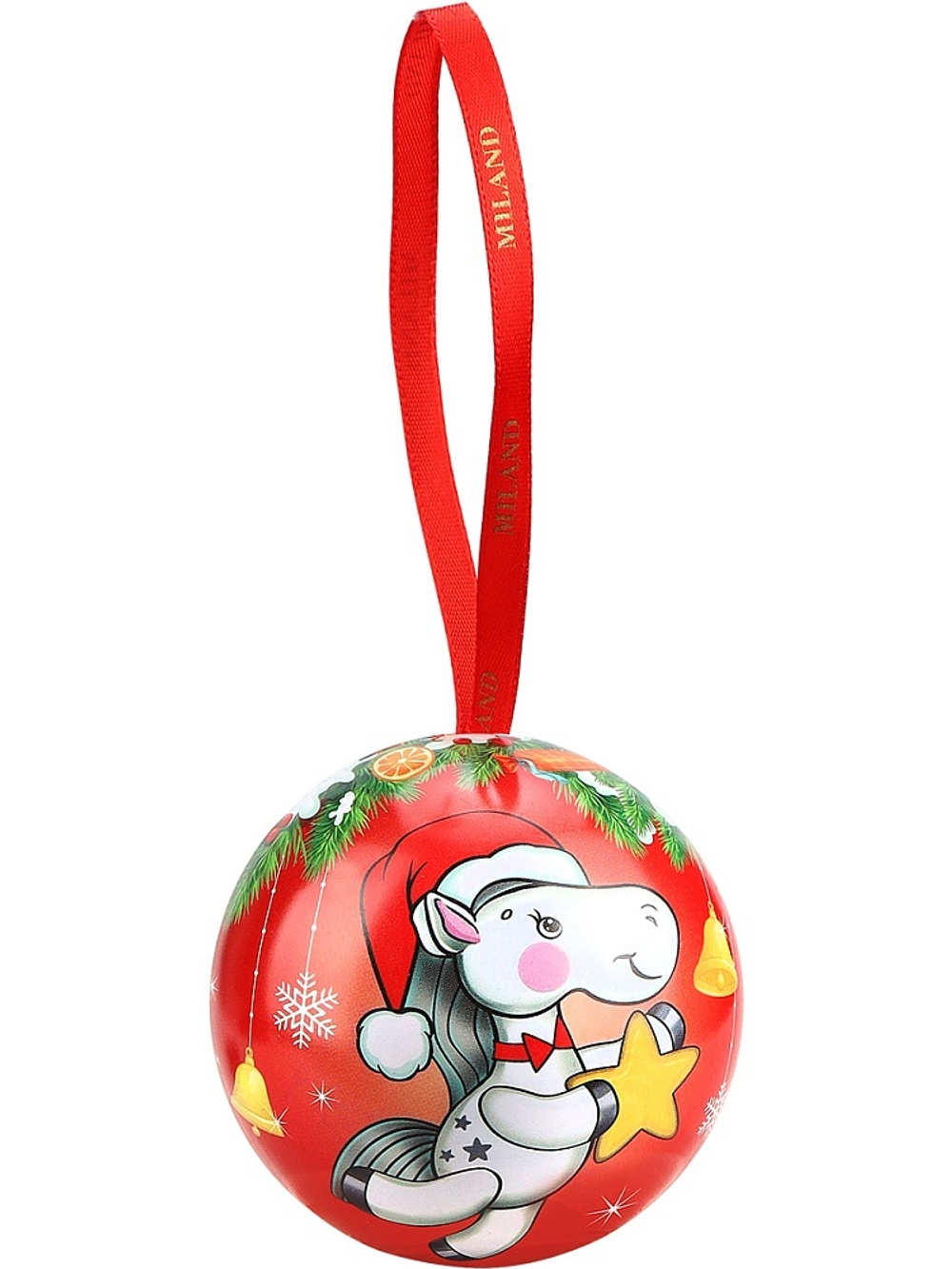 Шар с предсказанием 6,8см "Лошадка со звёздочкой" 12 свитков