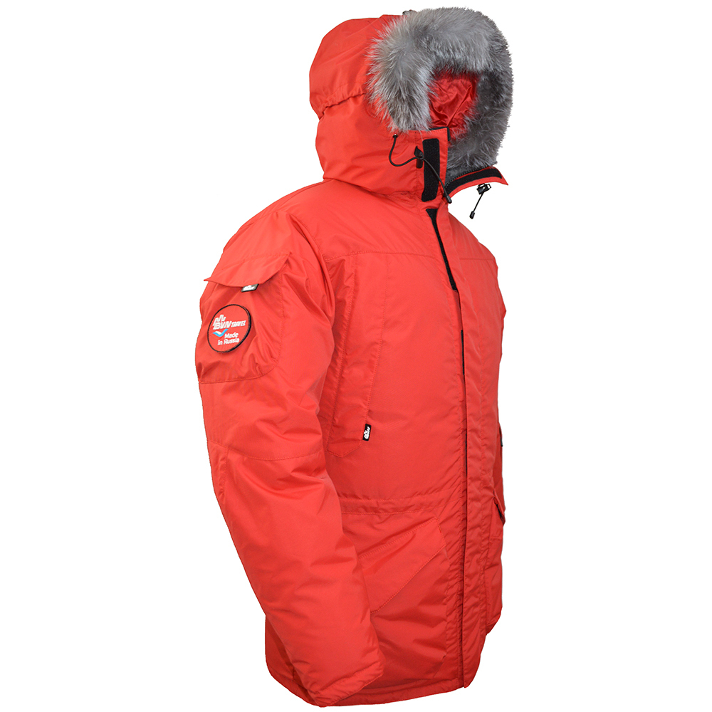 Опушка капюшона куртки Аляска из натурального меха Блюфроста