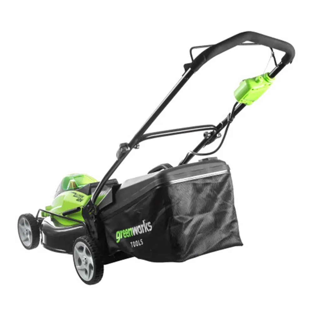 Аккумуляторная газонокосилка Greenworks G40LM45K4 40В (1 x 4 Ач, ЗУ) нож 45 см, 2500107VB