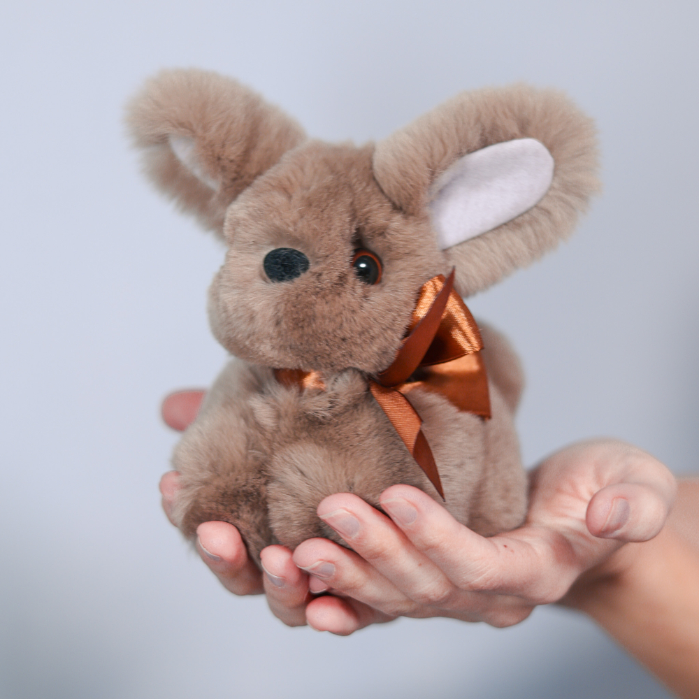 Кролик Тёпа маленький (бежевый)