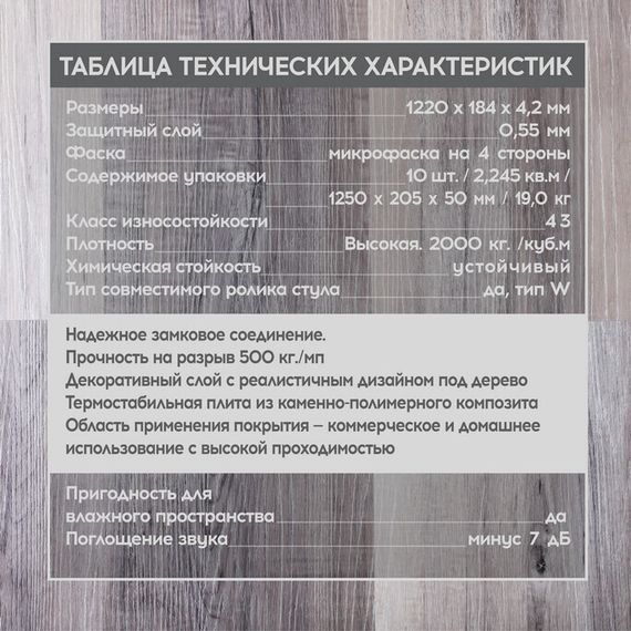 SPC ламинат I-Floors High - Дуб Алсуотер (2.06)