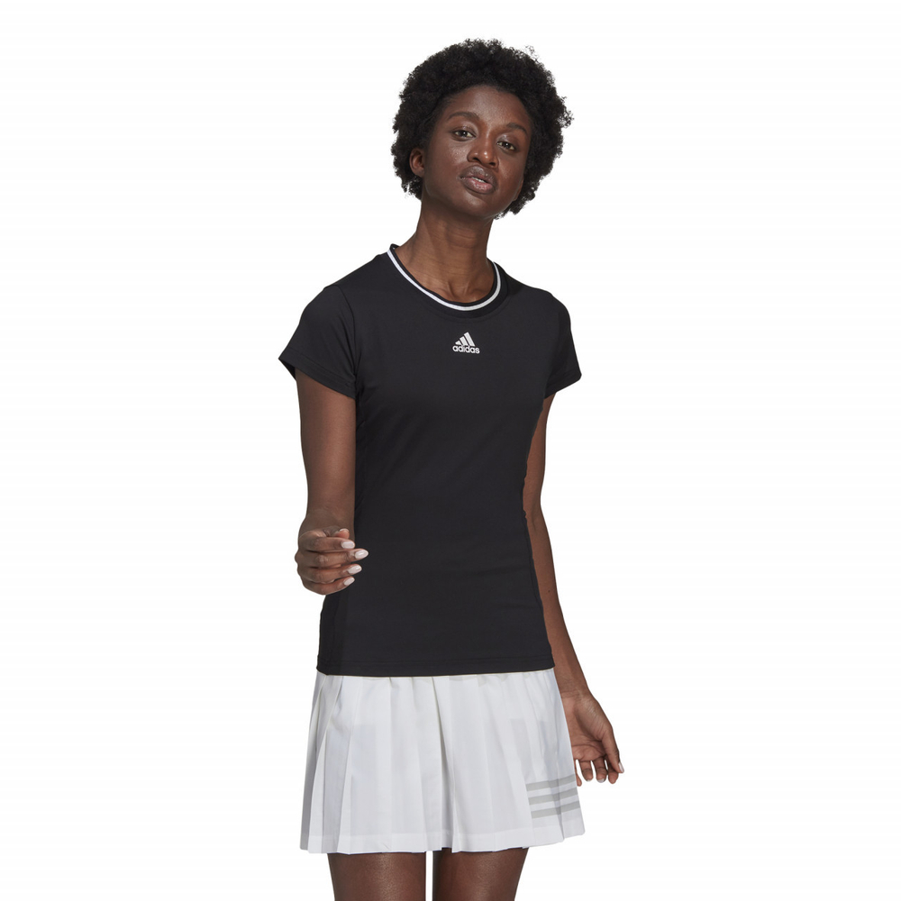 Женская теннисная футболка Adidas Freelift Tee W - черный