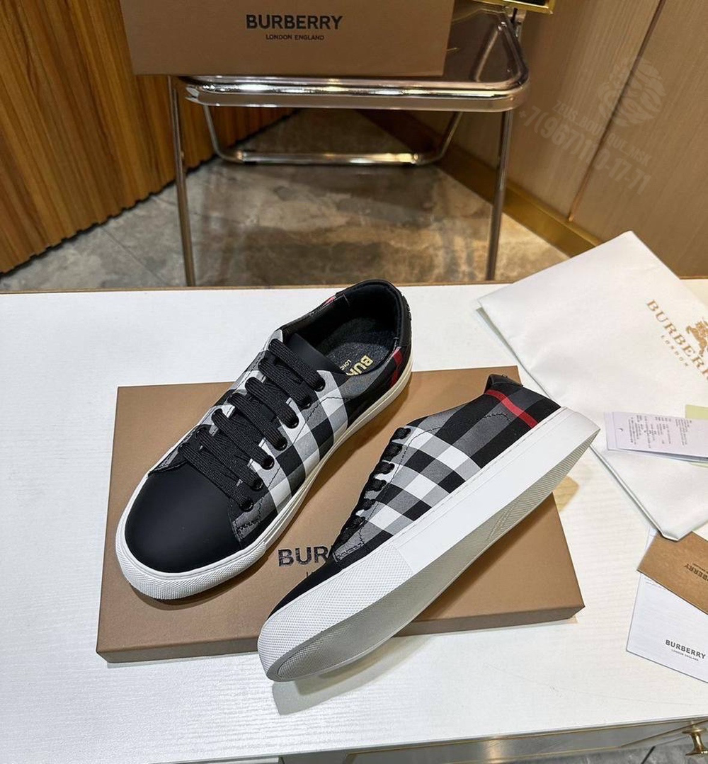 Кеды Burberry