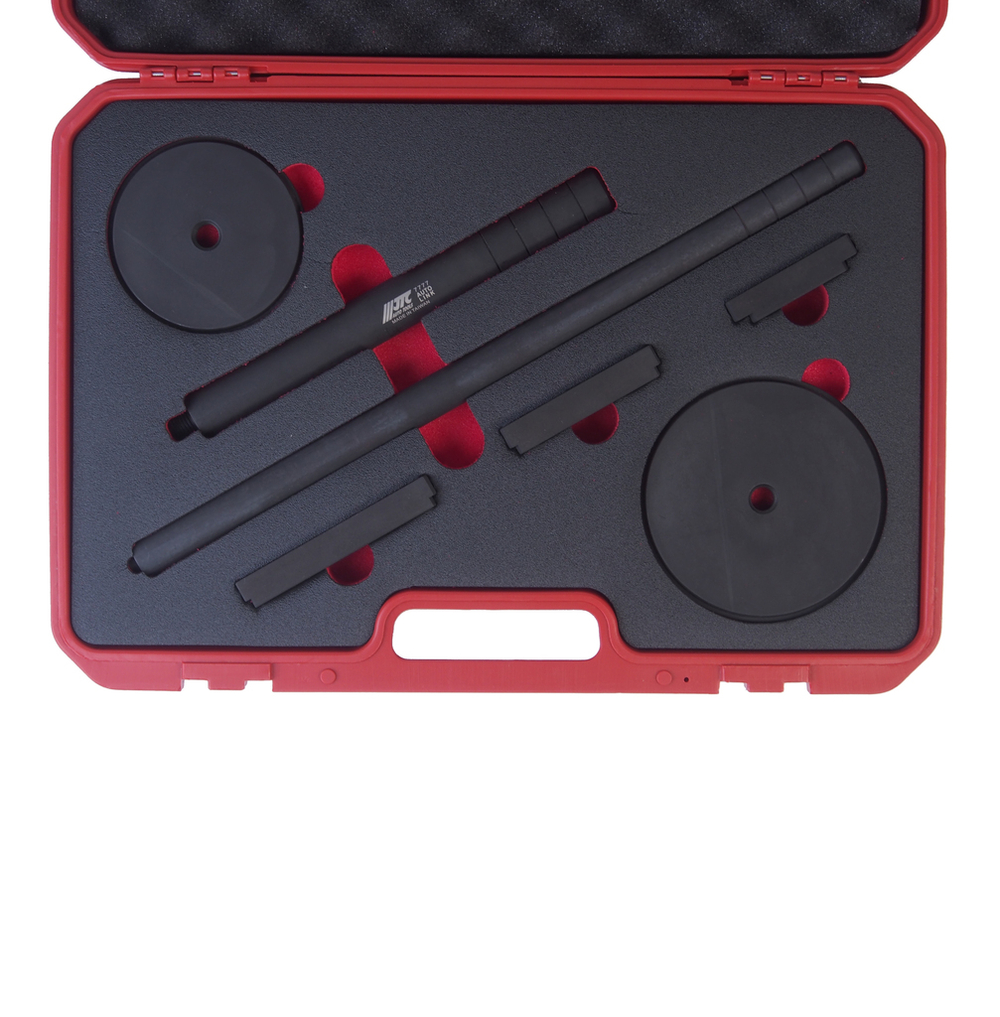 JTC-7777 - Набор инструментов для замены ступичных подшипников (BPW) JTC - 
Предназначен для использования при замене ступичных подшипников.
Код подшипника: внутренний - 33213, внешний - 33118.
Применение: BPW 12Т.