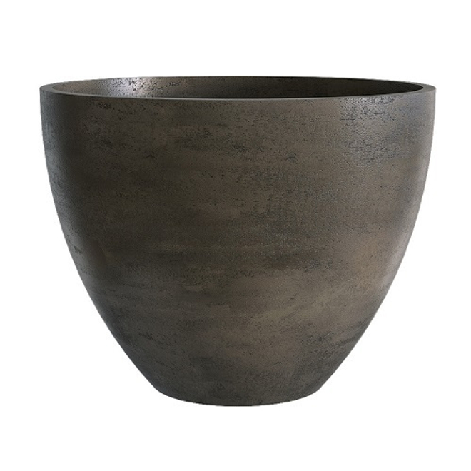 Кашпо Concretika Upon D45 H35 Brezent Grey