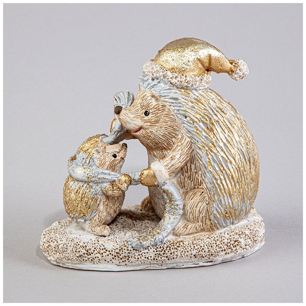 СТАТУЭТКА "ЕЖИКИ" 9,5Х5,5Х8 СМ