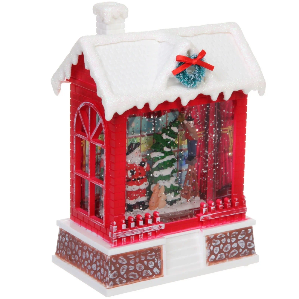 Сувенир с подсветкой «Поздравления» 13.5*8*19.5 см (питание от USB и батареек)