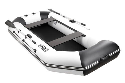 Броня-280 М белый-черный (лодка ПВХ с усилением)