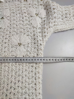 Джемпер красивой вязки 44 размер