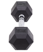 Гантель гексагональная DB-301 5 кг, обрезиненная, черный
