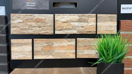 Beryoza Ceramica, Old Town Натурал, 246x120x9 - клинкерная фасадная плитка