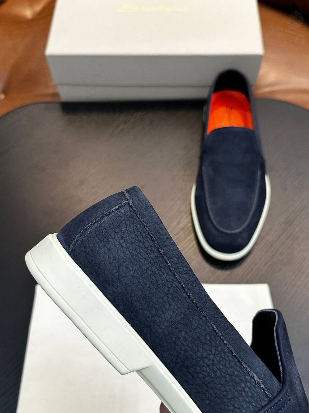 Лоферы Santoni