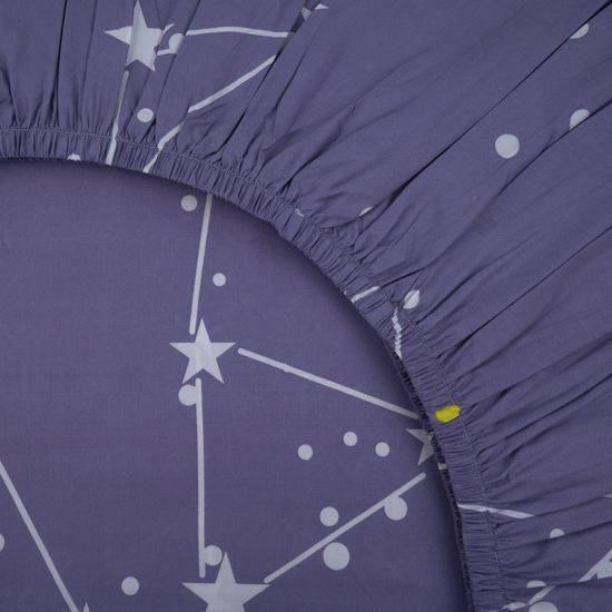 КПБ  Ажар, Евро, 50х70, простыня 200х200х30 . DOMTEKC