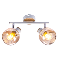 Светильник настенно-потолочный спот Rivoli Kalisto 7025-702 2 х E14 40 Вт поворотный | Rivoli