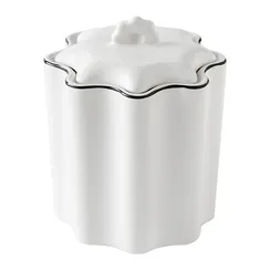 Банка для хранения camellia, белая